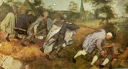 Pieter Bruegel de blinda Spain oil painting artist